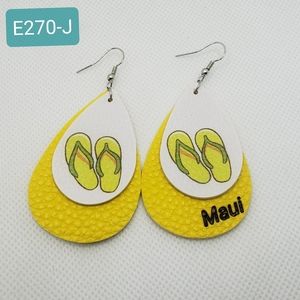 Maui slippas earrings